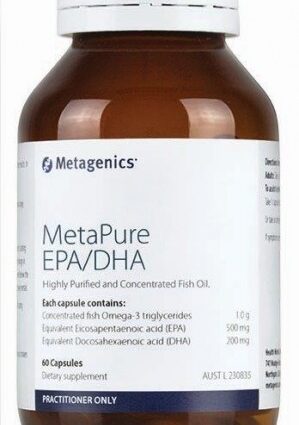 METAPURE EPA/DHA 60 CAPSULES