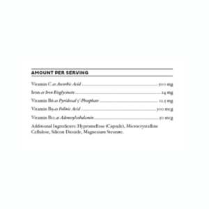 Bepure iron restore ingredients