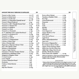 Bepure one ingredients