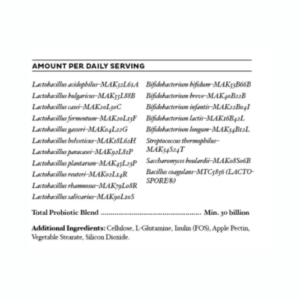 Bepure two ingredients